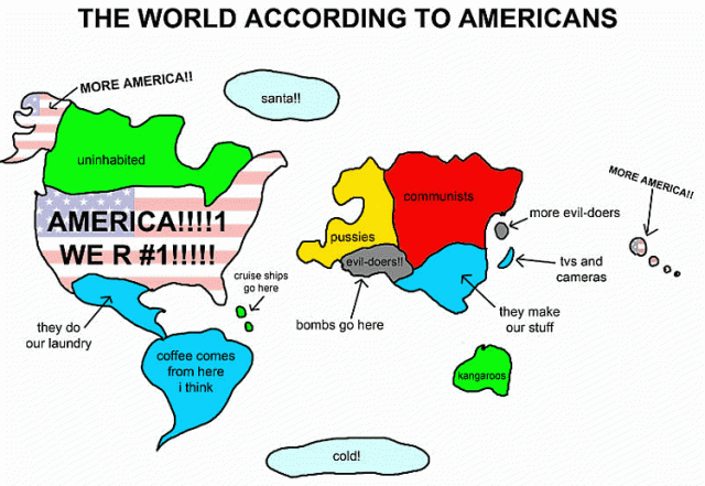 Americans map