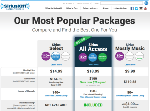 Sirius packages